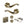 Old English Colchester Door Handle Pack (3 Lever Lock Set - 2.5