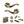 Old English Colchester Door Handle Pack (Euro Lock Set - 3