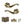 Old English Colchester Door Handle Pack (Latch Set - 3