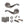 Old English Colchester Door Handle Pack (Euro Lock Set - 3