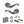 Old English Colchester Door Handle Pack (Euro Lock Set - 2.5