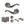 Old English Colchester Door Handle Pack (Bathroom Set - 3