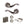 Old English Colchester Door Handle Pack (3 Lever Lock Set - 2.5