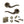 Old English Warwick Door Handle Pack (Euro Lock Set - 2.5