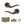 Old English Warwick Door Handle Pack (Latch Set - 2.5