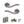 Old English Warwick Door Handle Pack (Latch Set - 3