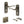 Old English Warwick Door Handle Pack (3 Lever Lock Set - 3