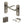 Old English Warwick Door Handle Pack (3 Lever Lock Set - 3