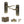 Old English Warwick Door Handle Pack (Latch Set - 2.5