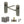 Old English Warwick Door Handle Pack (Latch Set - 2.5