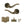 Old English Warwick Door Handle Pack (Latch Set - 2.5
