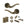 Old English Warwick Door Handle Pack (Euro Lock Set - 3