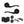 Old English Warwick Door Handle Pack (Bathroom Set - 3