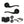 Old English Warwick Door Handle Pack (3 Lever Lock Set - 3