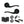 Old English Warwick Door Handle Pack (Euro Lock Set - 2.5
