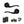 Old English Warwick Door Handle Pack (Latch Set - 2.5