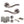 Old English Warwick Door Handle Pack (Bathroom Set - 3