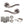 Old English Warwick Door Handle Pack (3 Lever Lock Set - 3