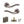 Old English Warwick Door Handle Pack (Latch Set - 3