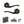 Old English Warwick Door Handle Pack (Latch Set - 2.5
