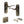 Old English Warwick Door Handle Pack (Bathroom Set - 2.5