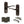 Old English Warwick Door Handle Pack (Bathroom Set - 3