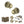 Old English Ripon Door Knob Pack (Lock Set - 3