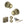 Old English Ripon Door Knob Pack (Lock Set - Horizontal Sashlock, 4