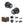 Old English Ripon Door Knob Pack (Bathroom Set - 4