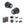 Old English Ripon Door Knob Pack (Bathroom Set - 3