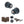 Old English Ripon Door Knob Pack (Lock Set - Horizontal Bathlock, 3