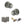 Old English Ripon Door Knob Pack (Latch Set - 3