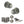 Old English Ripon Door Knob Pack (Lock Set - Horizontal Sashlock, 4