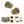 Old English Ripon Door Knob Pack (Bathroom Set - 4