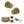 Old English Ripon Door Knob Pack (Lock Set - Horizontal Bathlock, 4
