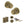 Old English Ripon Door Knob Pack (Lock Set - Horizontal Bathlock, 4
