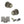 Old English Ripon Door Knob Pack (Latch Set - 3