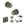 Old English Ripon Door Knob Pack (Lock Set - 3