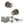 Old English Ripon Door Knob Pack (Lock Set - Horizontal Sashlock, 4