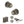 Old English Ripon Door Knob Pack (Lock Set - Horizontal Sashlock, 4
