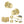 Old English Ripon Door Knob Pack (Lock Set - 3