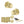 Old English Ripon Door Knob Pack (Lock Set - Horizontal Sashlock, 4