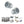 Old English Ripon Door Knob Pack (Bathroom Set - 3