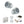 Old English Ripon Door Knob Pack (Lock Set - 3