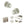 Old English Ripon Door Knob Pack (Lock Set - 3