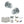 Old English Ripon Door Knob Pack (Bathroom Set - 4