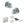 Old English Ripon Door Knob Pack (Lock Set - Horizontal Sashlock, 4