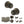 Old English Ripon Door Knob Pack (Bathroom Set - 3