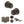 Old English Ripon Door Knob Pack (Lock Set - Horizontal Bathlock, 3