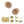 Old English Bridlington Door Knob Pack (Bathroom Set - 4
